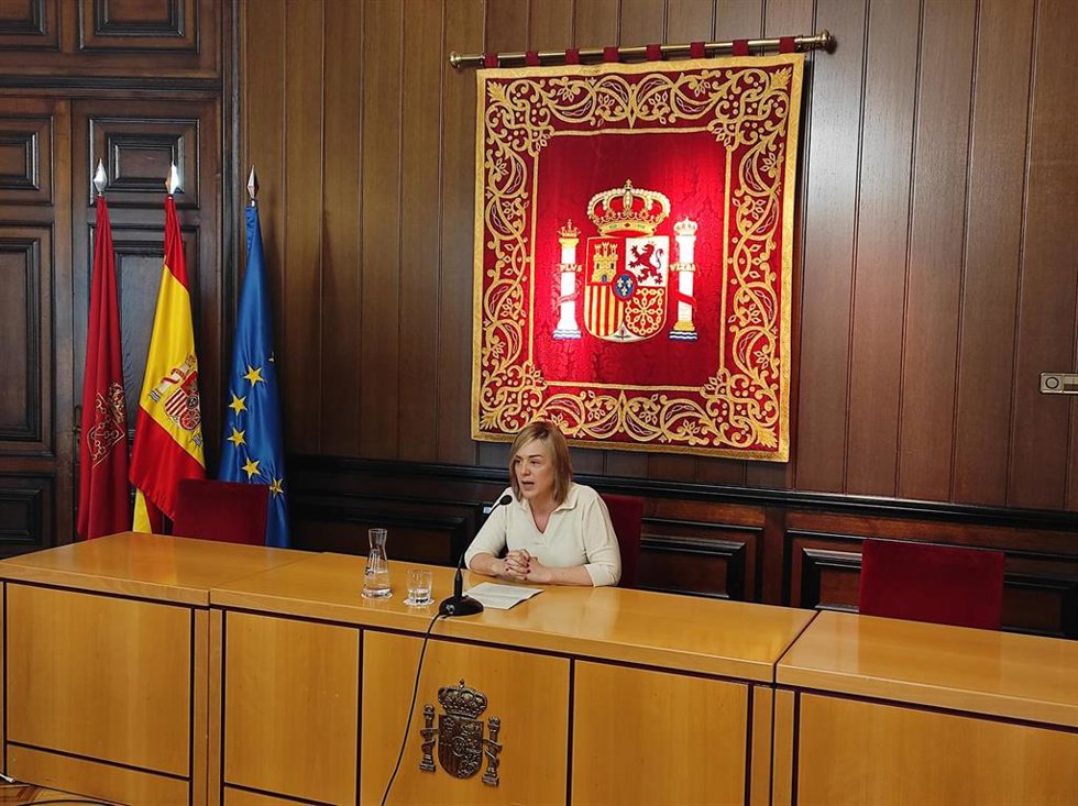 La delegada del Gobierno en Navarra, Alicia Echeverría.