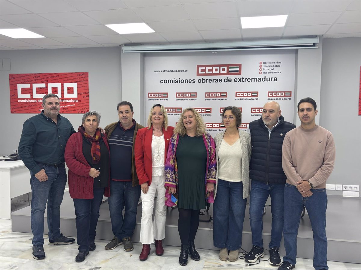 María Berrocal relevará a Encarna Chacón al frente de CCOO Extremadura