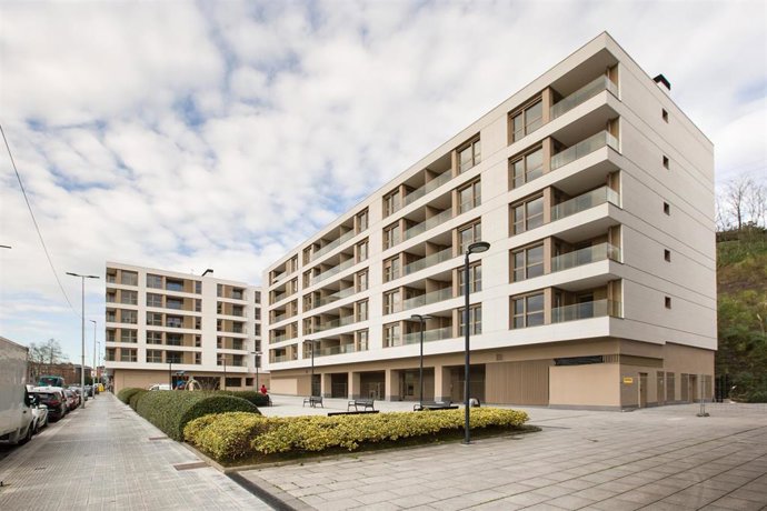 Archivo - Promoción de Neinor Homes en Lamiako, en Leioa (Bizkaia)