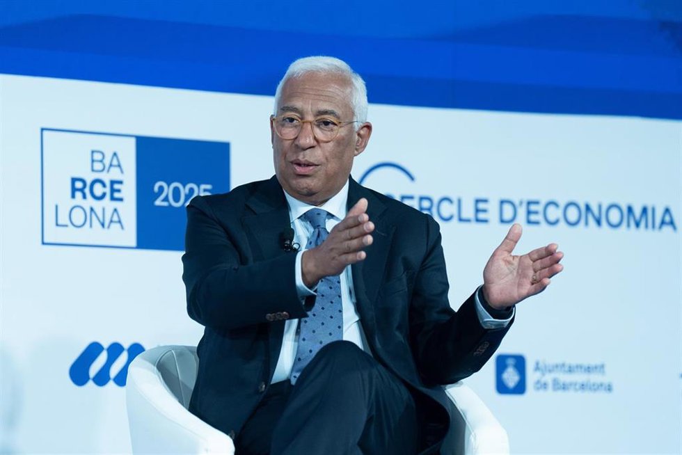 El presidente del Consejo Europeo, Antonio Costa