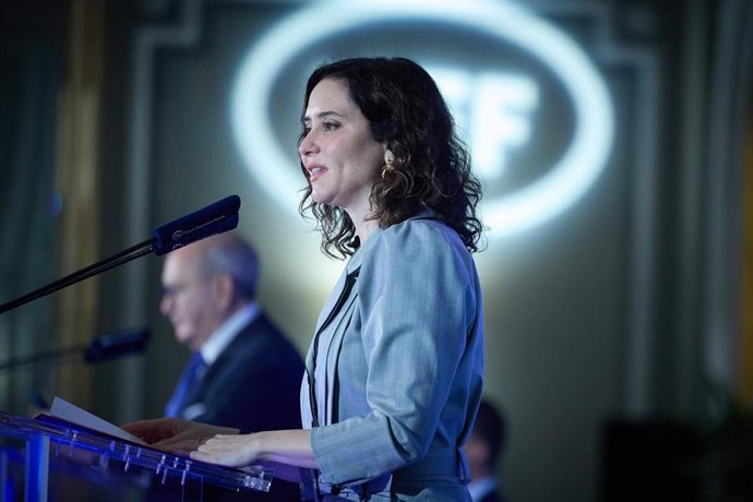 La presidenta de la Comunidad de Madrid, Isabel Díaz Ayuso