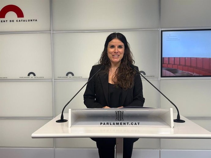 La portaveu de Junts al Parlament, Mònica Sales