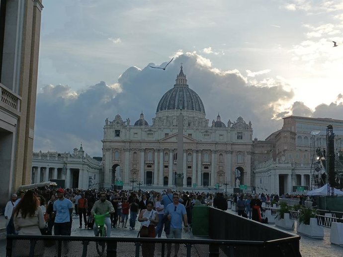 La Basílica de San Pedro.
