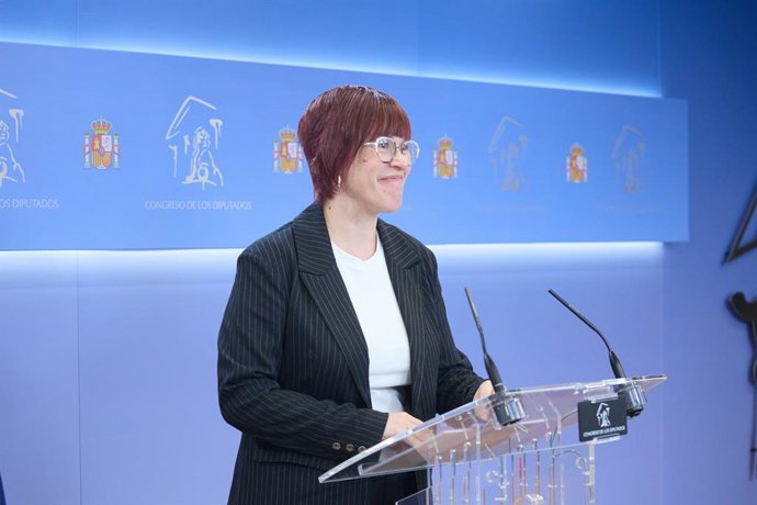 La portaveu de Compromis en el Congrés, Águeda Micó. 