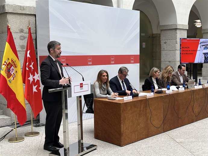 El consejero de Presidencia de la Comunidad de Madrid, Miguel Ángel García Martín