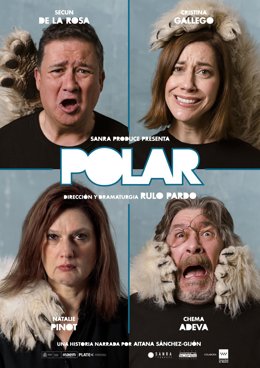 Cartel de 'Polar', obra que llega al Auditorio de León.