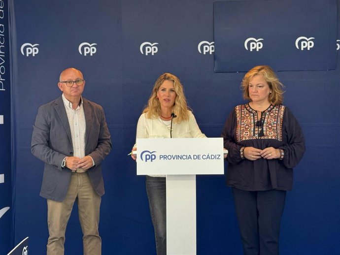 Ana Mestre en rueda de prensa.