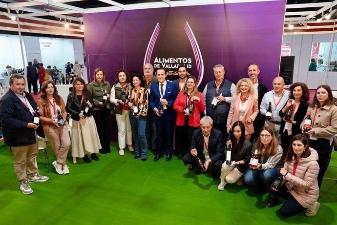 Íscar, durante la inauguración de Fenavin.