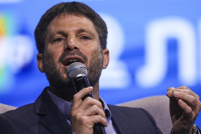 Archivo - Imagen del ministro de Finanzas de Israel, el ultranacionalista Bezalel Smotrich.