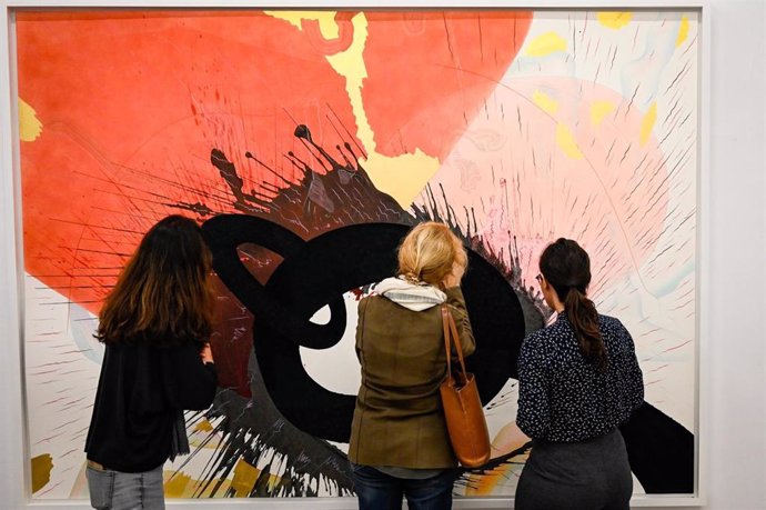 Una de las obras que forman parte de la exposición.