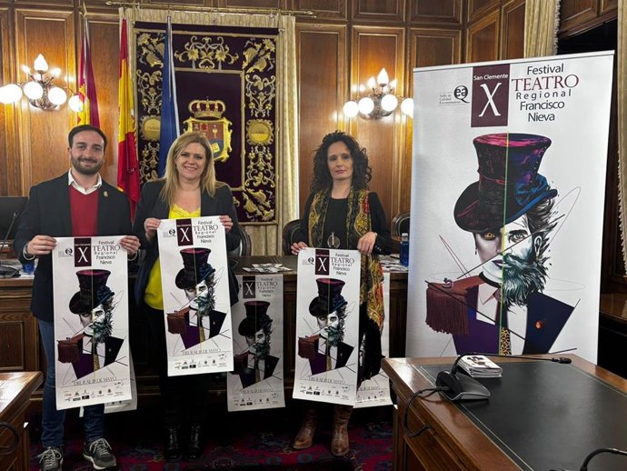 Presentación de la X edición del Festival Regional de Teatro Francisco Nieva de San Clemente.