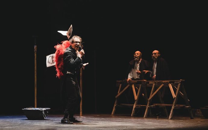 Una de las escenas de la obra 'Manual para armar un sueño'.