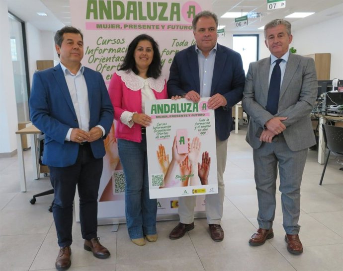Presentación de la app 'Andaluzaa: Mujer, presente y futuro' .