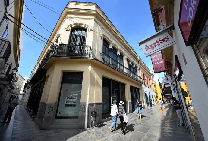 Calle Algarve en Jerez.