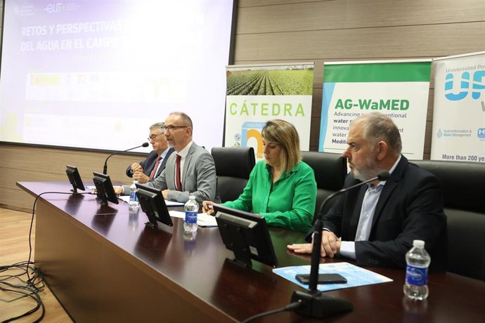Jornada 'Retos y perspectivas de la gestión del agua en el Campo de Cartagena'