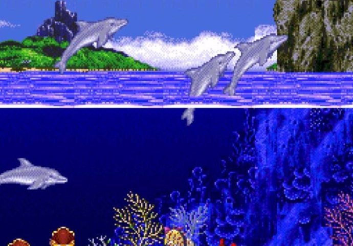 El videojuego Ecco the Dolphin.