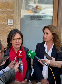 La diputada nacional de Sumar por la provincia de Cádiz, Esther Gil de Reboleño, en una imagen de archivo.