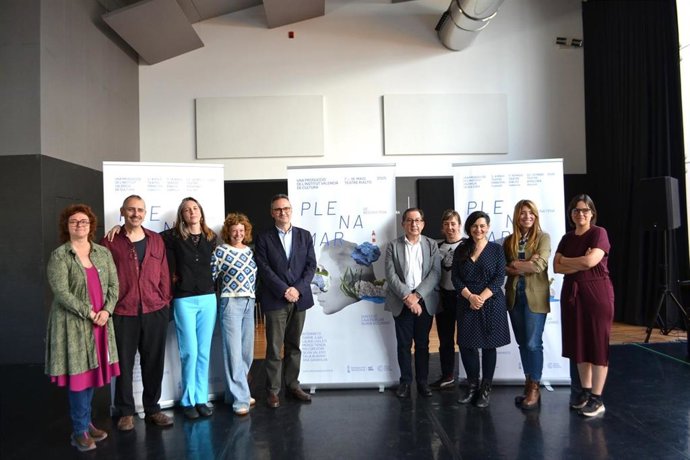 Presentación de la obra 'Plenamar' en el teatro Rialto de València