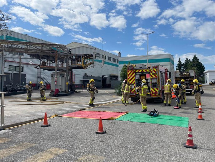 Simulacro de Protecció Civil de este martes