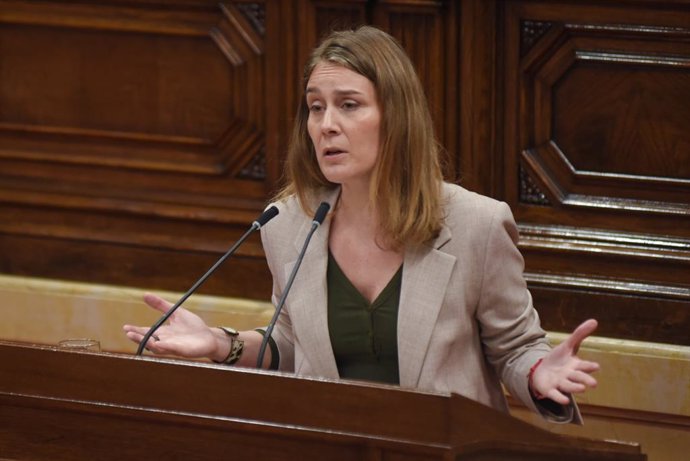 La líder dels Comuns al Parlament, Jéssica Albiach