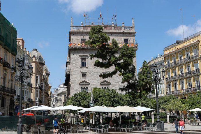 Archivo - Arxiu - Façana del Palau de la Generalitat