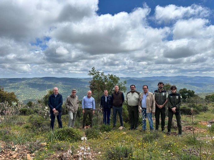 Visita a los trabajos en montes públicos de Córdoba.