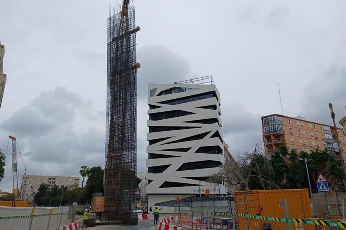 Archivo - Obras del metro en una imagen de archivo 