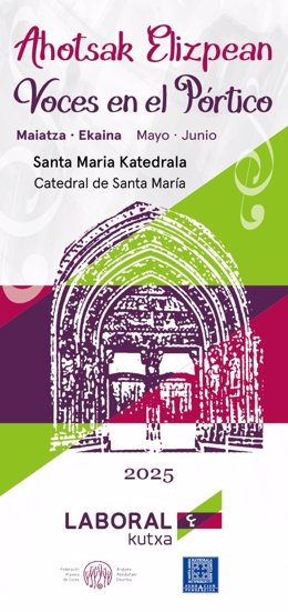 Cartel de 'Voces en el Pórtico'