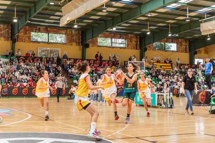 Archivo - Campeonato de Mini Basket en San Fernando