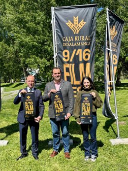 Presentación del 9/16 Film Fest Caja Rural de Salamanca.