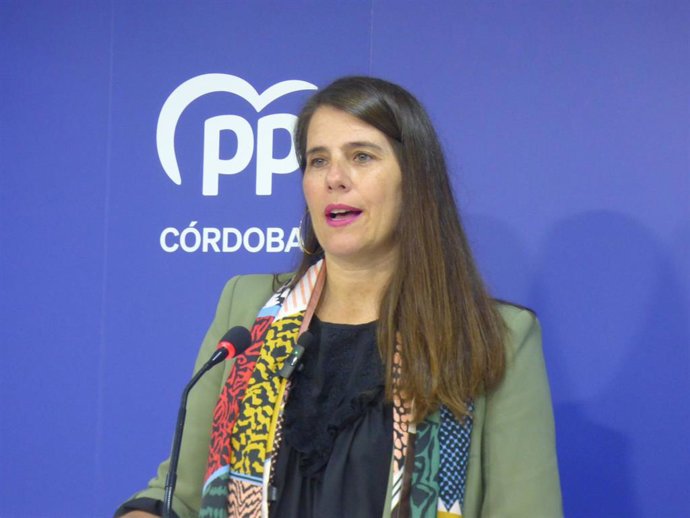 La secretaria general del PP de Córdoba, Araceli Cabello.