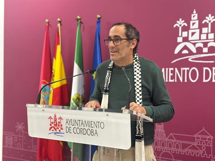 El portavoz de Hacemos Córdoba, Juan Hidalgo.