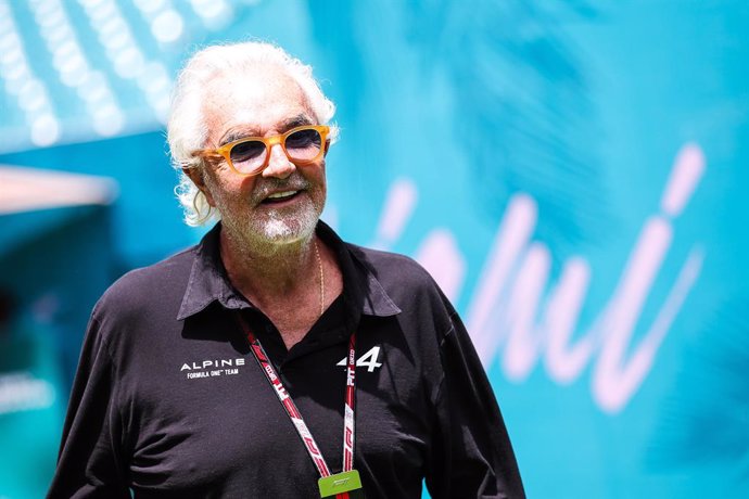 BRIATORE Flavio (ita), Alpine F1 Team, portrait during the Formula 1 Crypto.com Miami Grand Prix 2025, 6th round of the 2025 FIA Formula One World Championship from May 2 to 4, 2025 on the Miami International Autodrome, in Miami Gardens, Florida, United S