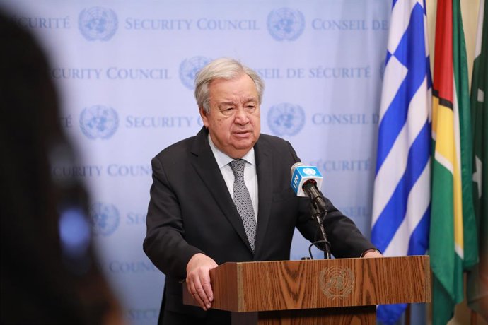 El secretario general de la ONU, António Guterres