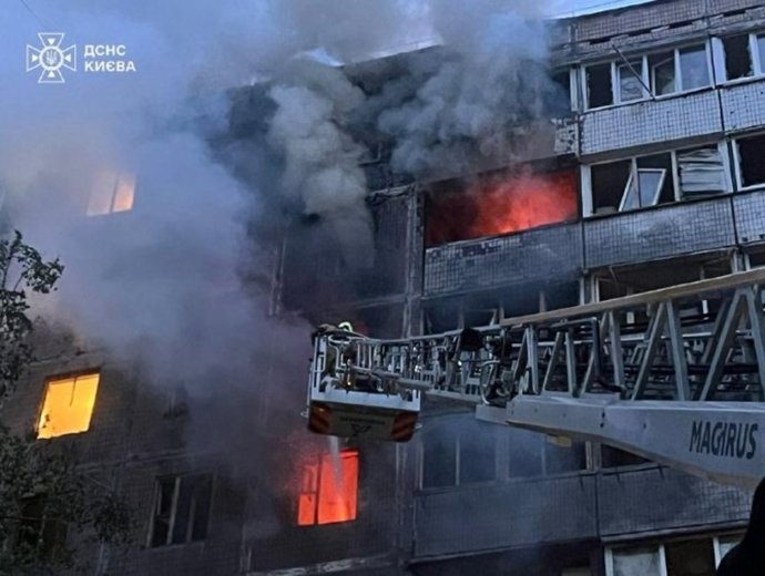 Ataque de Rusia contra la capital de Ucrania, Kiev