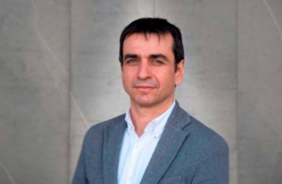 El nuevo rector de la Universidad Rey Juan Carlos (URJC), Abraham Duarte, el 7 de mayo de 2025.