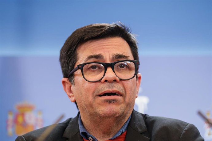 Archivo - El portavoz de los Comuns y secretario primero de la Mesa del Congreso, Gerardo Pisarello