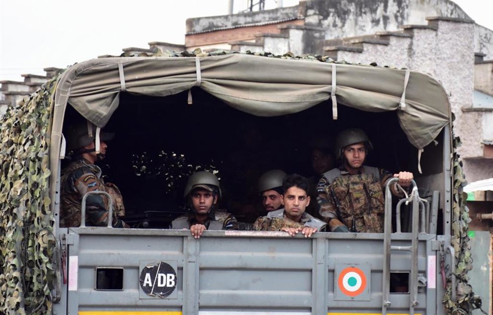 Imagen de archivo de efectivos del Ejército de India tras el inicio de la operación Sindoor.