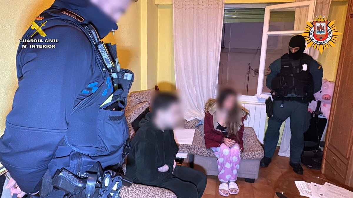 Desmantelado un punto de venta de droga próximo a la zona de ocio más concurrida de Arnedo