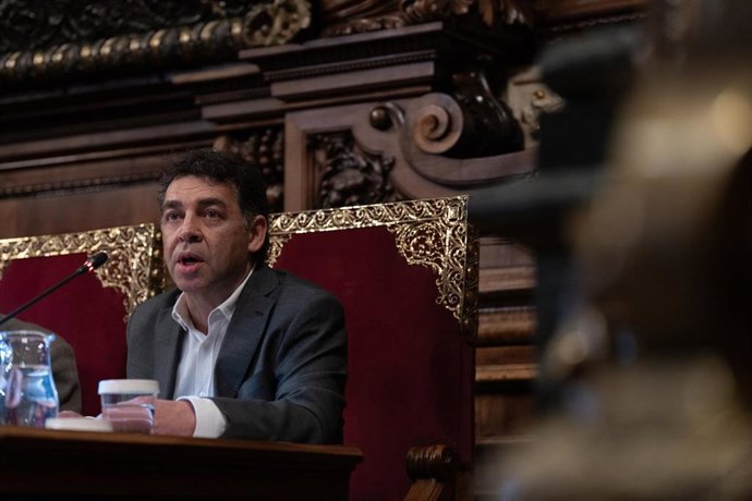 Archivo - El Síndic de Greuges de Barcelona, David Bondia, en una imagen de archivo.