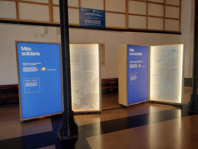 L'exposició 'Europa, el nostre espai comú' a Terrassa