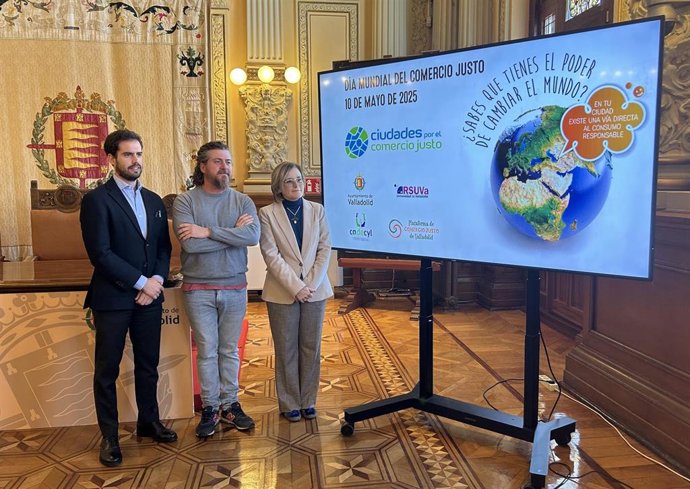 Presentación de las actividades del Dia Mundial del Comercio Justo 2025.