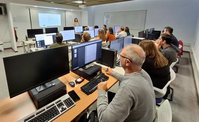 Uno de los cursos de formación digital para empleados públicos organizados por la Efiap