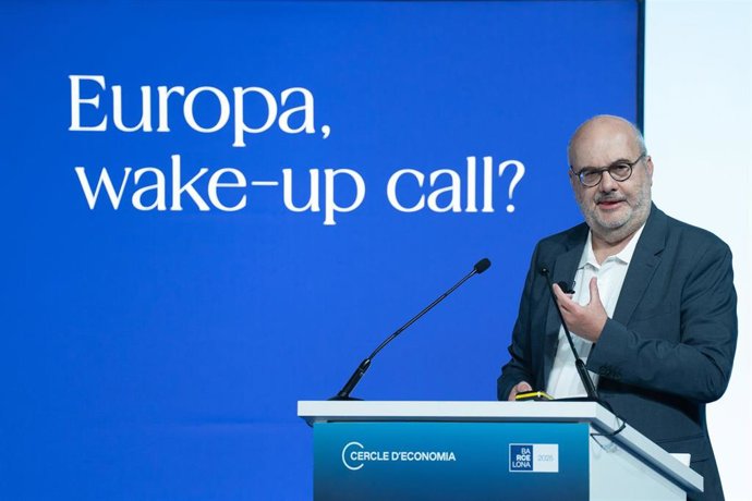 El profesor de la City University of New York (CUNY) y economista del Banco Mundial entre 1991 y 2013, Branko Milanovic, en la 40 Reunió Cercle d'Economia.