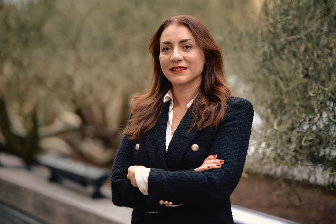 Archivo - La consejera portavoz del grupo de CC en el Cabildo de Gran Canaria, Vidina Cabrera