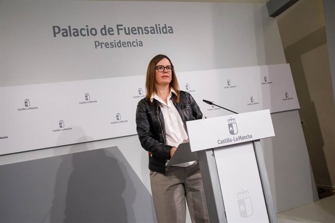 La portavoz del Gobierno de Castilla-La Mancha, Esther Padilla