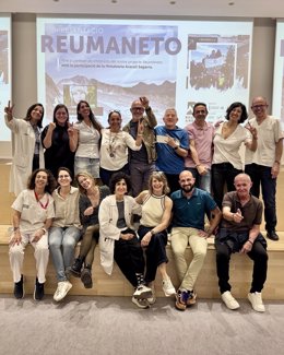 Grupo ReumAneto que subirá al Aneto.