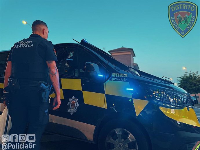Operación de la unidad Dauro 60 de la Policía Local de Granada contra un servicio de reparto de droga a domicilio