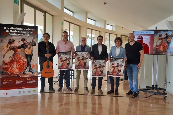 Presentación del II Festival Internacional de Música y Danza de Santomera