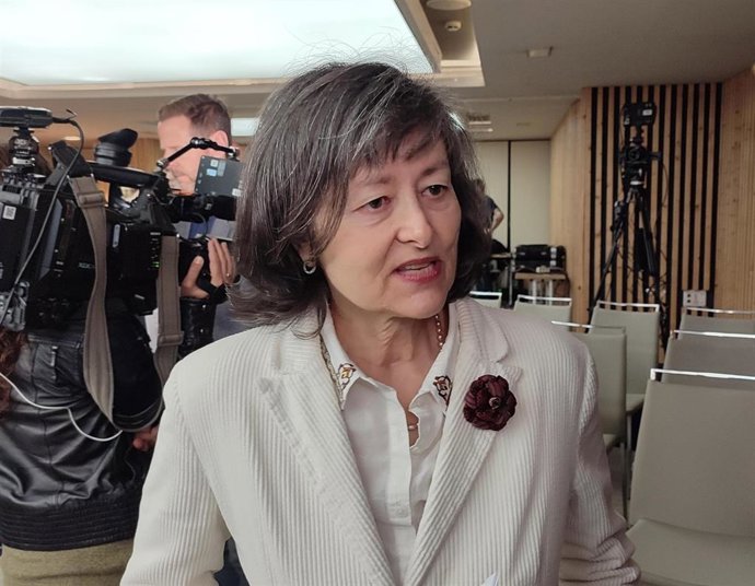 La miembro del jurado del Premio Princesa de Astuiras de Comunicación y Humanidades 2025, Taciana Fisac.